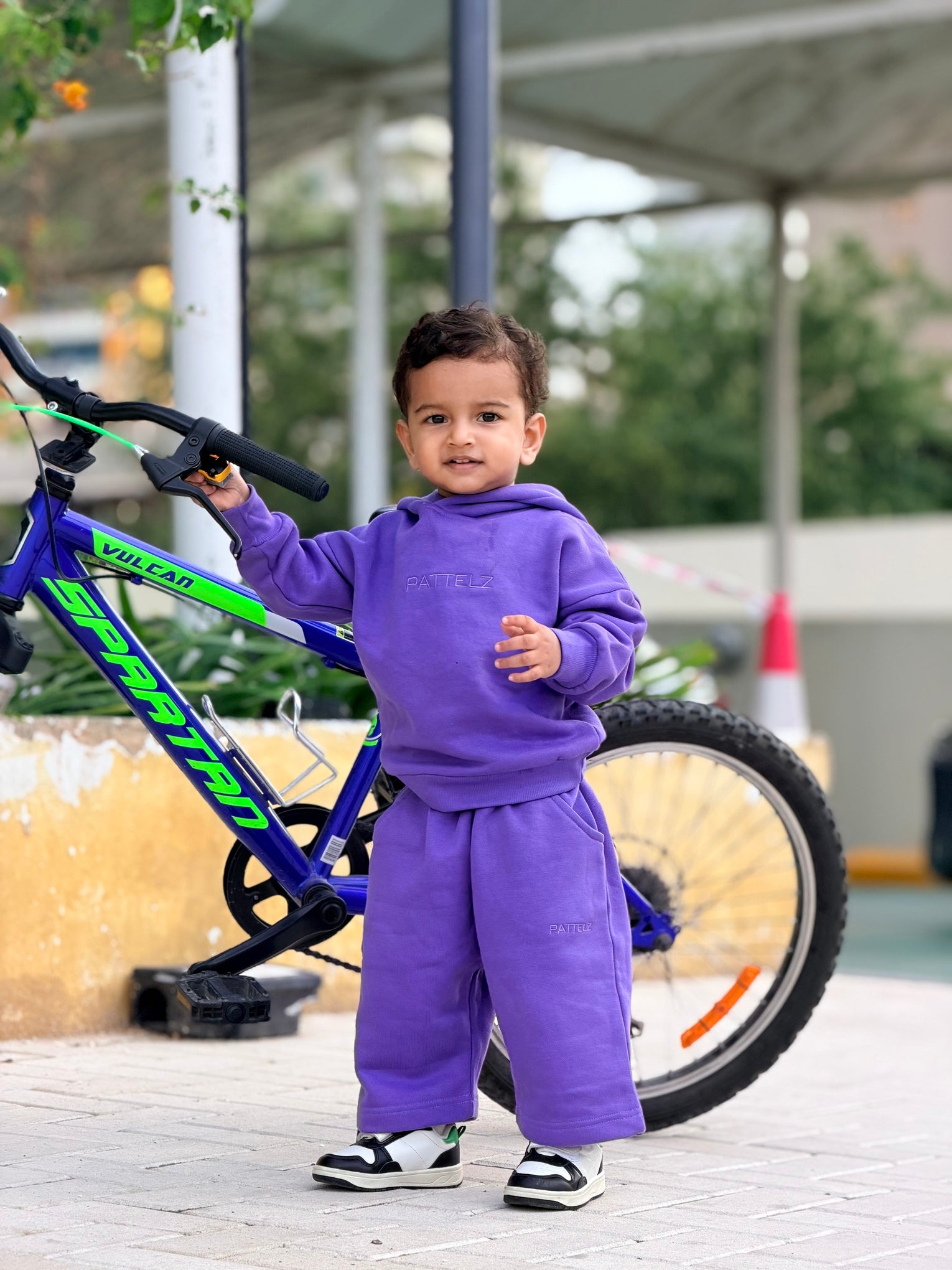 Cozy Cub Hoodie Cord Set-Lavender Mist